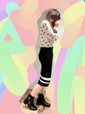 「テロテロ」｜「アイテム（ブーツ）」を使った、harapeko3さん（レディース・159cm）の春コーディネート