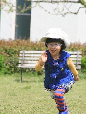 touma_mamaさん（キッズ・100cm）の春コーディネート