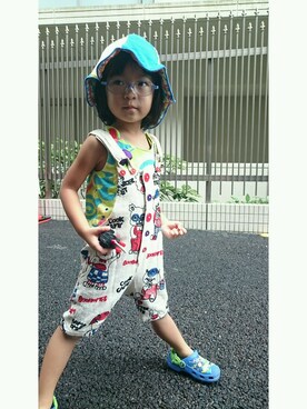 touma_mamaさん（キッズ・100cm）の夏コーディネート