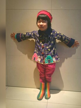 touma_mamaさん（キッズ・100cm）の秋コーディネート