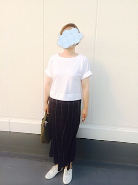 「ニコアンド」｜ToRaさん（レディース・157cm）の秋コーディネート