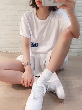 小澤 楓（CYORI）さん（レディース・164cm）の夏コーディネート