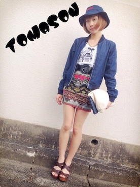 ねっこさん（レディース・159cm）の夏コーディネート