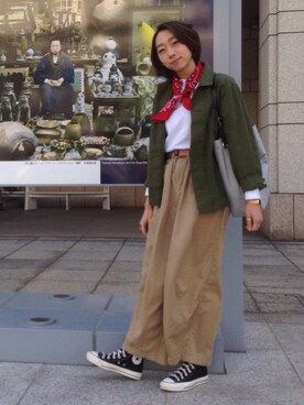 ねっこさん(レディース・160cm)の春コーディネート