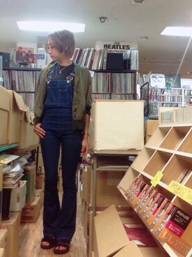 「BEAMS BOY（ビームスボーイ）の【予約】BEAMS BOY / レザー ワイドブレスレット（ブレスレット）」を使った、ねっこさん（レディース・160cm）の夏コーディネート