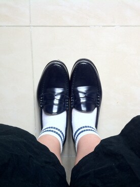 「collection PRIVEE?（コレクションプリヴェ）のアイテム（シューズ）」を使った、coralinestyleさん（レディース・165cm）の冬コーディネート