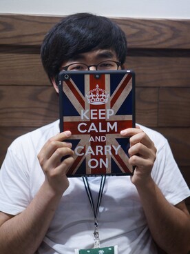 「アイテム（スマホケース/カバー）」を使った、Criticさん（メンズ・166cm）の夏コーディネート