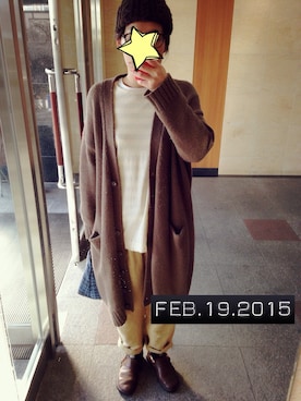 Chi-☆さん（レディース・167cm）の冬コーディネート