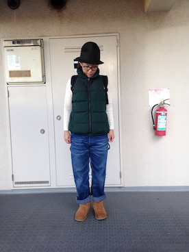 Chi-☆さん（レディース・167cm）の冬コーディネート