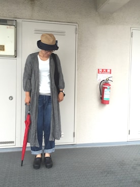 「dansko（ダンスコ）のアイテム（その他シューズ）」を使った、Chi-☆さん（レディース・167cm）の夏コーディネート