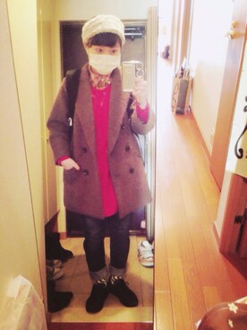 mayerさん（レディース・154cm）の冬コーディネート