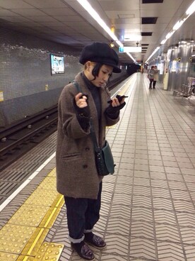 mayerさん（レディース・154cm）の冬コーディネート