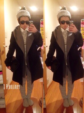 mayerさん（レディース・154cm）の冬コーディネート