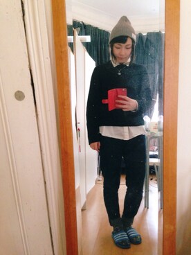 mayerさん（レディース・154cm）の冬コーディネート