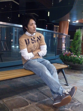 TAKUYAさん(メンズ・172cm)の春コーディネート