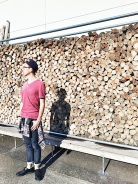 「RED WING SHOES（レッドウィング）のアイテム（その他シューズ）」を使った、To▶︎ruさん（メンズ・178cm）の秋コーディネート