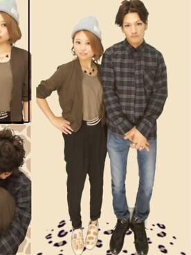 ゆっきーさん（レディース・153cm）の秋コーディネート