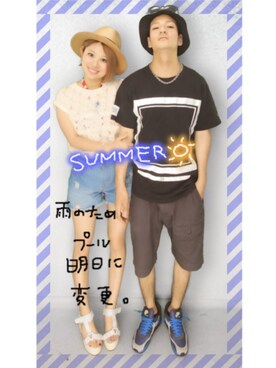 ゆっきーさん（レディース・153cm）の夏コーディネート