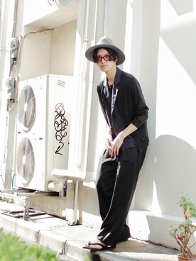 「JKT」｜KULO さん（メンズ・182cm）の夏コーディネート