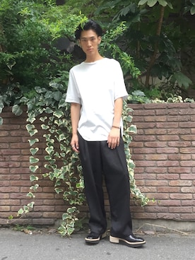 「neonsign」｜「アイテム（ブーツ）」を使った、KULO さん（メンズ・182cm）の夏コーディネート