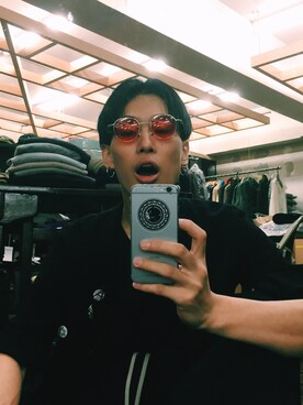 「AMBUSH（アンブッシュ）のアイテム」を使った、KULO さん（メンズ・180cm）の秋コーディネート
