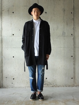 「orslow」｜「アイテム（その他アウター）」を使った、daikiさん（メンズ・180cm）の夏コーディネート