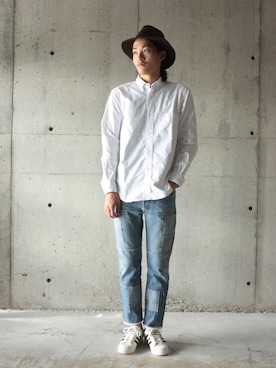 「ハットコーデ」｜daikiさん（メンズ・180cm）の秋コーディネート