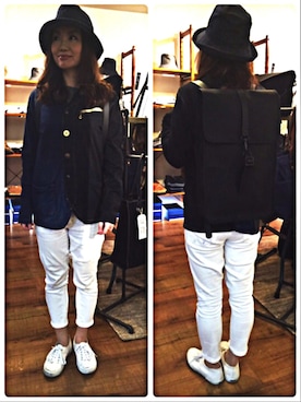 「KIIT（キート）のアイテム（帽子）」を使った、KEISUKE さん（メンズ・173cm）の春コーディネート