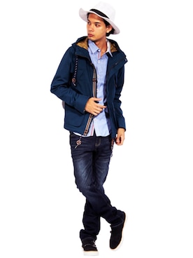 8(eight)さん（メンズ・175cm）の秋コーディネート