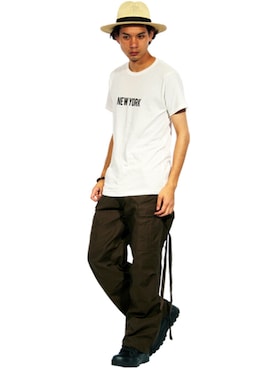 8(eight)さん（メンズ・175cm）の秋コーディネート