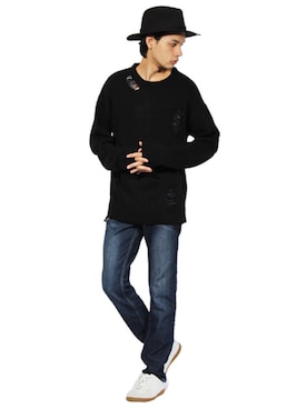 8(eight)さん（メンズ・175cm）の秋コーディネート