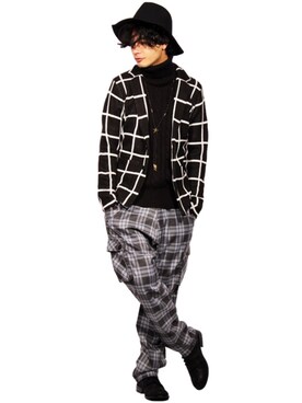 8(eight)さん（メンズ・175cm）の秋コーディネート