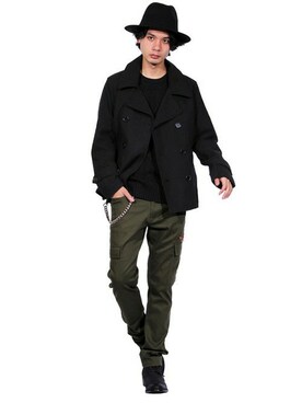 8(eight)さん（メンズ・175cm）の秋コーディネート