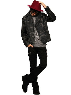 8(eight)さん（メンズ・175cm）の冬コーディネート