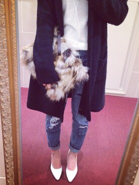 ayaneさん（レディース・162cm）の冬コーディネート