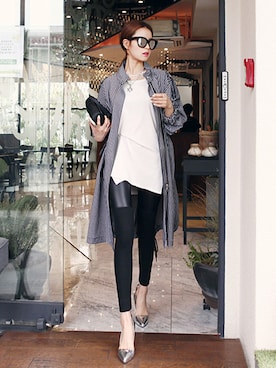 「daily look」｜DaBaGIRLさん（レディース・165cm）の春コーディネート