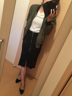 「GRL（グレイル）のアイテム（パンプス）」を使った、chanmadoさん（レディース・158cm・20代）の秋コーディネート