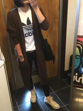 Acoさん（レディース・157cm）の秋コーディネート