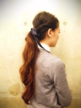 「hair」｜Yumi Liuさん（レディース・159cm・20代）の秋コーディネート