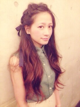「hair」｜Yumi Liuさん（レディース・159cm・20代）の秋コーディネート