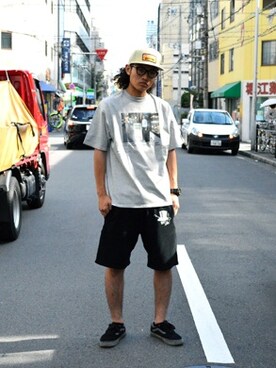 「スイス」｜S・I・S（非公式）さん（メンズ・180cm）の夏コーディネート