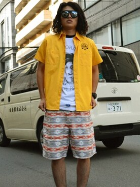 「スイス」｜S・I・S（非公式）さん（メンズ・180cm）の夏コーディネート