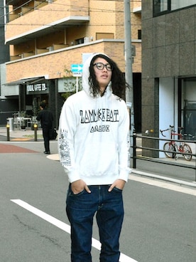 「ANARC OF HEX」｜S・I・S（非公式）さん（メンズ・180cm）の夏コーディネート