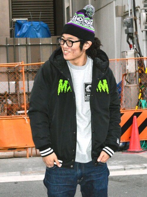 S I S 非公式 Magical Mosh Misfitsのスタジャンを使ったコーディネート Wear