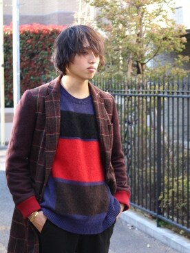 「祝200ダウンロード！」｜yousui tosiyukiさん（メンズ・174cm）の春コーディネート