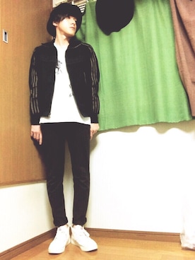 「GU（ジーユー）の（GU）カラーニットレギンスパンツＡ（WOMEN ⁄ パンツ・その他）」を使った、wakasanさん（メンズ・172cm）の秋コーディネート