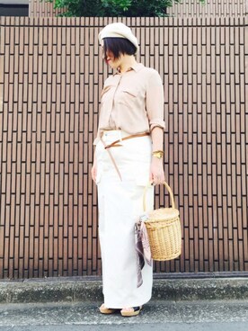 mayu.tさん（レディース・155cm）の夏コーディネート