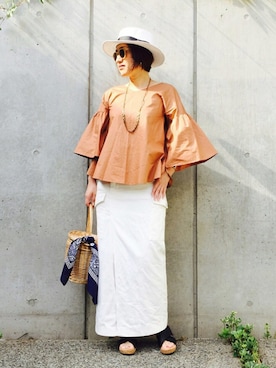 mayu.tさん(レディース・155cm)の夏コーディネート