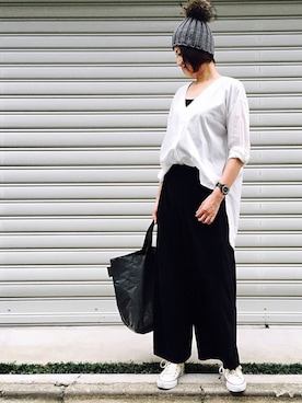 「VOLATA（ヴォラータ）のアイテム」を使った、mayu.tさん（レディース・155cm）の秋コーディネート