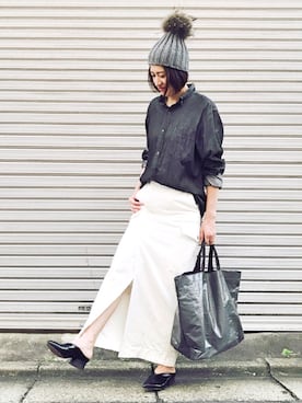 「VOLATA（ヴォラータ）のアイテム」を使った、mayu.tさん（レディース・155cm）の秋コーディネート